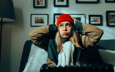 Millennial Homeowner experiencing HVAC trouble at home.